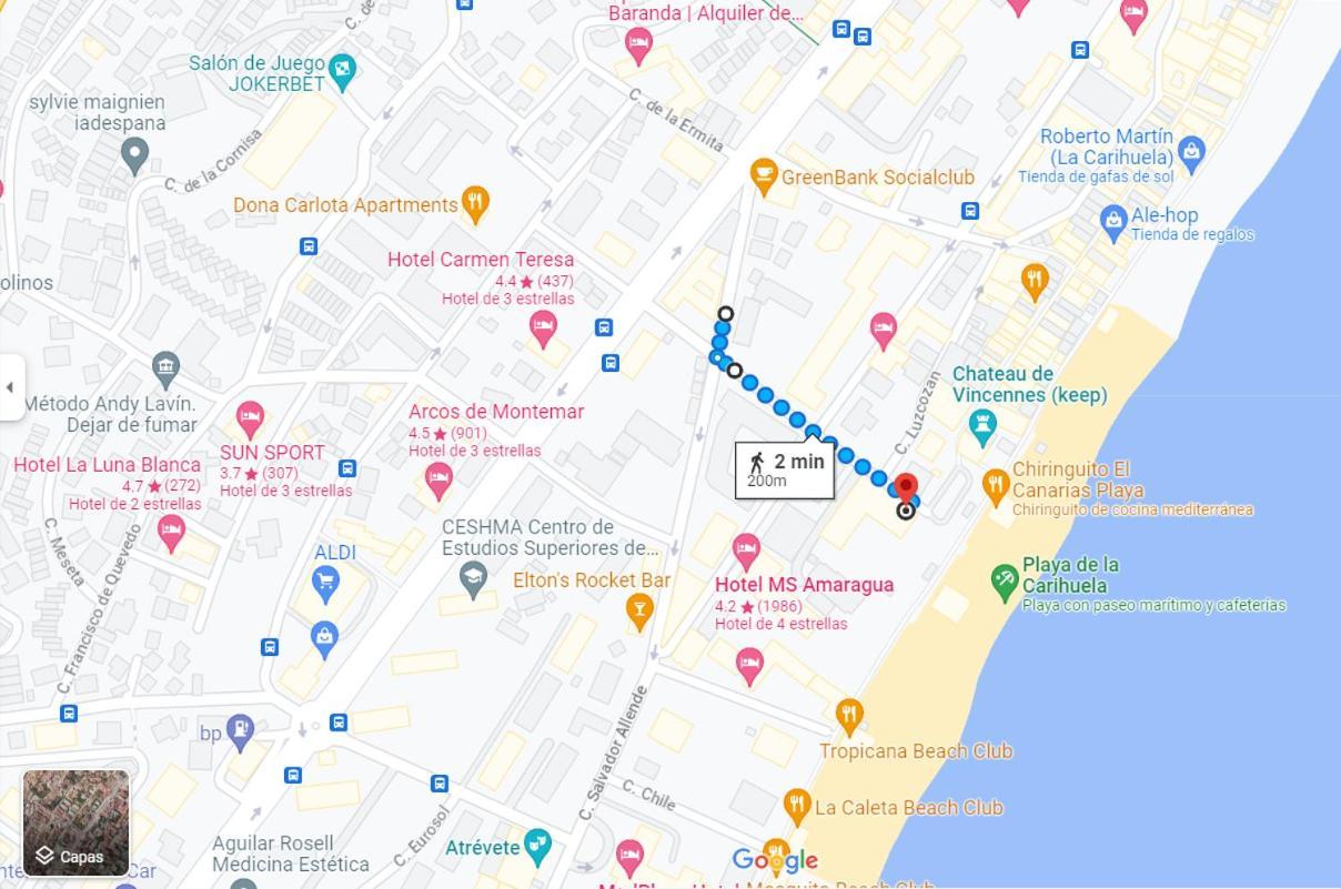 Apartamentos Carihuela Playa, Acogedor, Wifi Y Fibra Optica Torremolinos Bagian luar foto